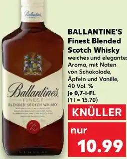 Kaufland BALLANTINE'S Finest Blended Scotch Whisky Angebot