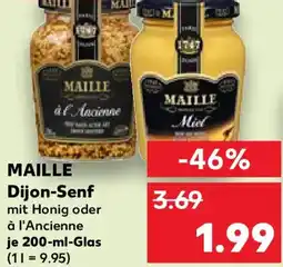 Kaufland MAILLE Dijon-Senf Angebot