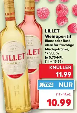 Kaufland LILLET Weinaperitif Angebot