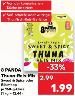 Kaufland 8 PANDA Thuna-Reis-Mix Angebot