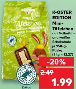 Kaufland K-OSTER EDITION Mini Täfelchen Angebot