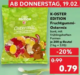 Kaufland K-OSTER EDITION Fruchtgummi Ostermix Angebot