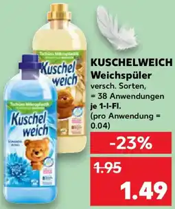 Kaufland KUSCHELWEICH Weichspüler Angebot