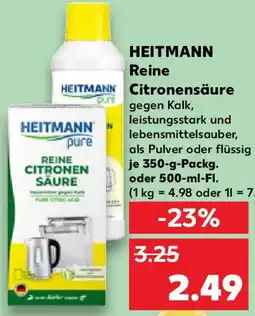 Kaufland HEITMANN Reine Citronensäure Angebot
