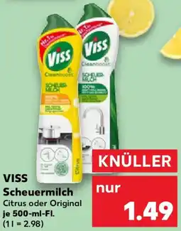 Kaufland VISS Scheuermilch Angebot