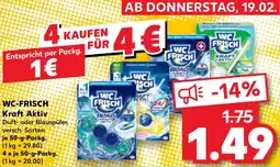 Kaufland WC-FRISCH Kraft Aktiv Angebot