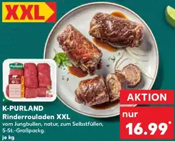 Kaufland K-PURLAND Rinderrouladen XXL Angebot