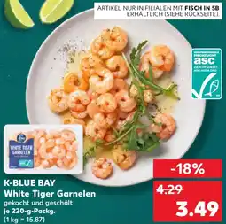 Kaufland K-BLUE BAY White Tiger Garnelen Angebot