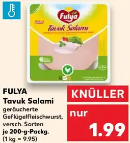 Kaufland FULYA Tavuk Salami Angebot