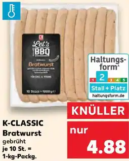 Kaufland K-CLASSIC Bratwurst Angebot