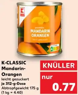 Kaufland K-CLASSIC Mandarin Orangen Angebot