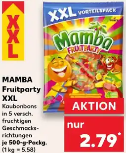 Kaufland MAMBA Fruitparty XXL Angebot