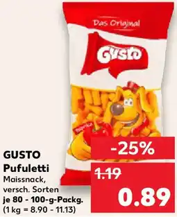 Kaufland GUSTO Pufuletti Angebot