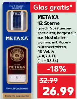 Kaufland METAXA 12 Sterne Angebot