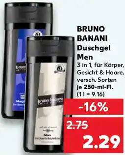 Kaufland BRUNO BANANI Duschgel Men Angebot