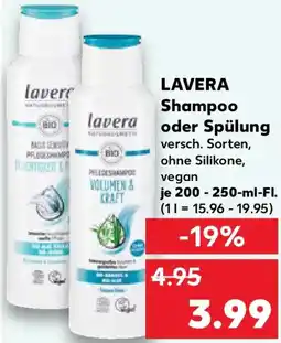Kaufland LAVERA Shampoo oder Spülung Angebot