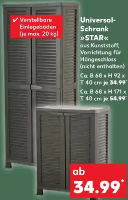 Kaufland Universal Schrank STAR Angebot