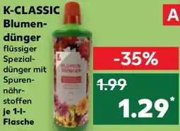 Kaufland K-CLASSIC Blumendünger Angebot