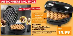 Kaufland BESTRON Bubble-Waffeleisen ABWM700Z Angebot