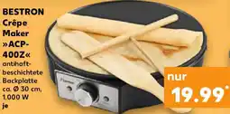 Kaufland BESTRON Crêpe Maker ACP-400Z Angebot