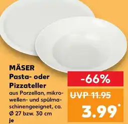 Kaufland MÄSER Pasta- oder Pizzateller Angebot