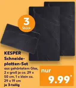 Kaufland KESPER Schneideplatten-Set Angebot