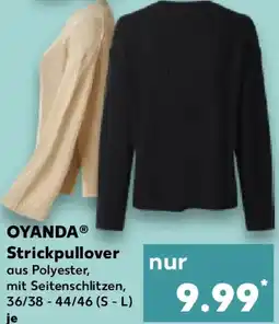 Kaufland OYANDA Strickpullover Angebot