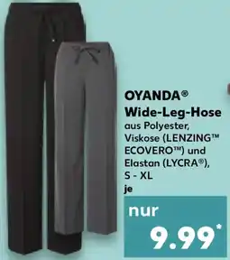 Kaufland OYANDA Wide-Leg-Hose Angebot