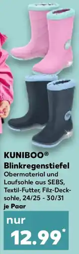 Kaufland KUNIBOO Blinkregenstiefel Angebot