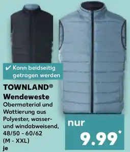 Kaufland TOWNLAND Wendeweste Angebot