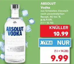 Kaufland ABSOLUT Vodka Angebot