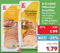 Kaufland K-CLASSIC Hähnchenbrustfilet Angebot