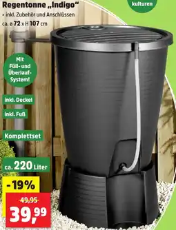 Thomas Philipps Regentonne ,,Indigo" Angebot