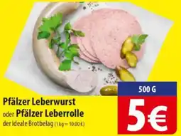Famila Nord Ost Pfälzer Leberwurst oder Pfälzer Leberrolle Angebot