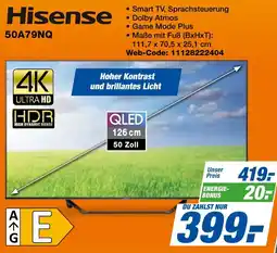 expert Techno Land Hisense 50A79NQ Angebot