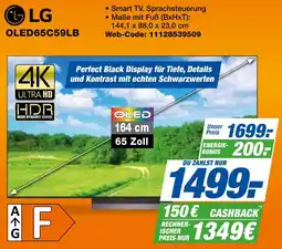 expert Techno Land LG OLED65C59LB Angebot