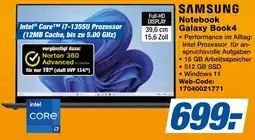 expert Techno Land SAMSUNG Notebook Galaxy Book4 Angebot