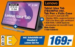 expert Techno Land Lenovo Tablet Idea Tab (TB336FU) inkl. Tab Pen + Folio Case Angebot