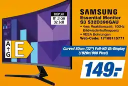 expert Techno Land SAMSUNG Essential Monitor S3 S32D396GAU Angebot