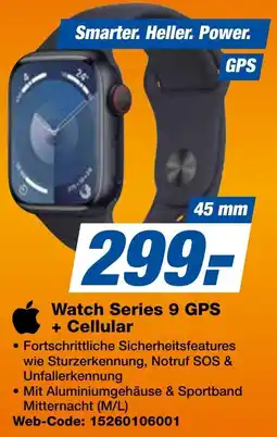 expert Techno Land Apple Watch Series 9 GPS + Cellular Angebot