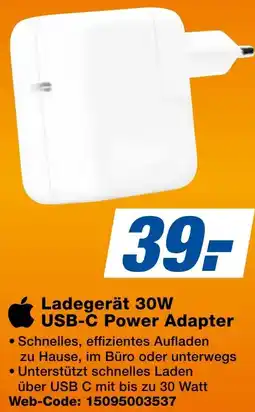 expert Techno Land Apple Ladegerät 30W USB-C Power Adapter Angebot