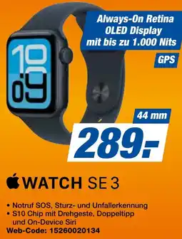 expert Techno Land Apple WATCH SE 3 Angebot