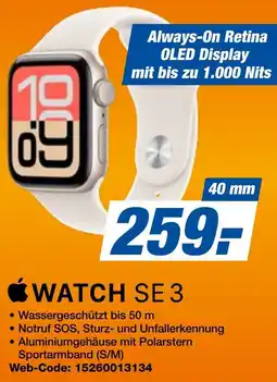 expert Techno Land Apple WATCH SE 3 Angebot