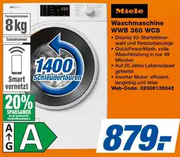 expert Techno Land Miele Waschmaschine WWB 360 WCS Angebot