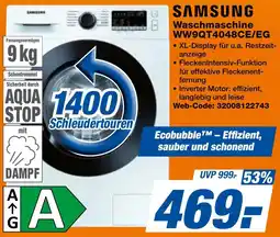 expert Techno Land SAMSUNG Waschmaschine WW9QT4048CE/EG Angebot