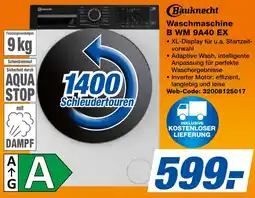 expert Techno Land Bauknecht Waschmaschine B WM 9A40 EX Angebot
