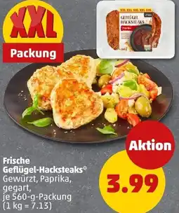 PENNY Frische Geflügel-Hacksteaks Angebot