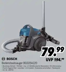 MEDIMAX BOSCH Bodenstaubsauger BGS05A220 Angebot
