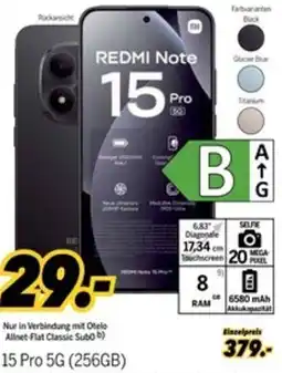 MEDIMAX REDMI Note 15 Pro 5G (256GB) Angebot