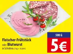 Famila Nord Ost Fleischer-Frühstück oder Blutwurst Angebot